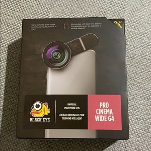 Black Eye Pro Cinema Wide G4 Universal Phone lens